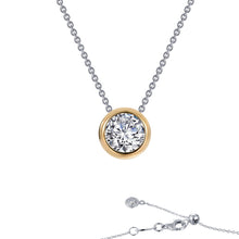 Load image into Gallery viewer, Solitaire Slider Necklace-N0130CLT