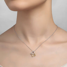 Load image into Gallery viewer, Double-Heart Shadow Necklace-N0141CLT