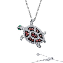 Load image into Gallery viewer, Whimsical Sea Turtle Necklace-N0156CCT