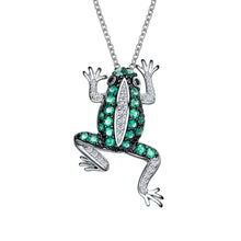 Load image into Gallery viewer, Whimsical Frog Necklace-N0157CET