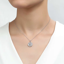 Load image into Gallery viewer, 0.99 CTW Sand Dollar Necklace-N0164CLP