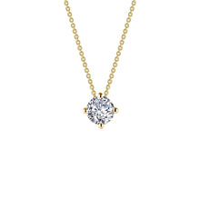 Load image into Gallery viewer, 1.5 CTW Solitaire Necklace-N0175CLG