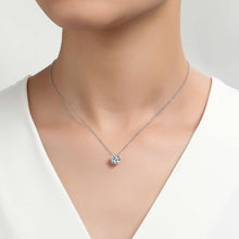 Load image into Gallery viewer, 1.5 CTW Solitaire Necklace-N0175CLP