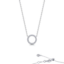 Load image into Gallery viewer, 0.41 CTW Open Circle Necklace-N0186CLP
