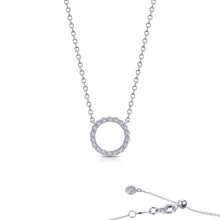 Load image into Gallery viewer, 0.54 CTW Open Circle Necklace-N0187CLP