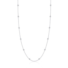 Load image into Gallery viewer, 0.73 CTW Station Necklace-N0219CLP
