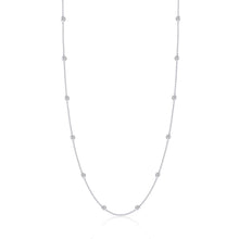 Load image into Gallery viewer, 0.73 CTW Station Necklace-N0219CLP