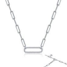 Load image into Gallery viewer, Paperclip Necklace-N0239CLP
