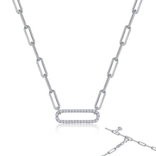 Load image into Gallery viewer, Paperclip Necklace-N0239CLP