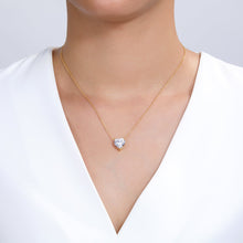 Load image into Gallery viewer, Heart Solitaire Necklace-N0245CLG