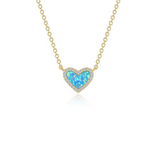 Load image into Gallery viewer, Halo Heart Necklace-N0331BOG