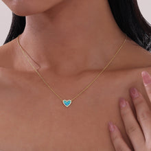 Load image into Gallery viewer, Halo Heart Necklace-N0331BOG