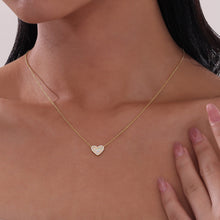 Load image into Gallery viewer, Halo Heart Necklace-N0331OPG