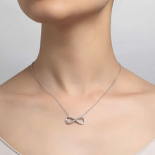 Load image into Gallery viewer, 0.24 CTW Infinity Necklace-N2013CLP