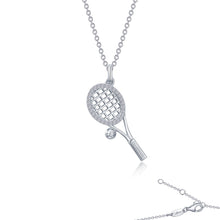 Load image into Gallery viewer, Tennis Racket Necklace-N2021CLP