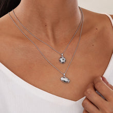 Load image into Gallery viewer, Football Necklace-N2022CLP