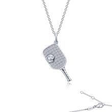 Load image into Gallery viewer, Pickleball Paddle and Ball Necklace-N2023CLP