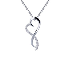 Load image into Gallery viewer, Infinity Heart Pendant Necklace-P0151CLP