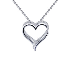 Load image into Gallery viewer, Double-Heart Pendant Necklace-P0152CLP