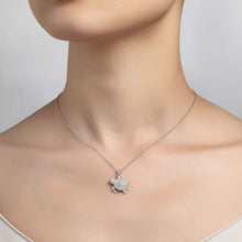 Load image into Gallery viewer, Sea Turtle Pendant Necklace-P0154CLP