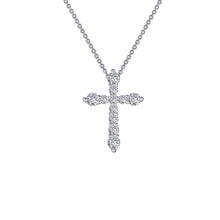 Load image into Gallery viewer, 0.67 CTW Cross Pendant Necklace-P0207CLP