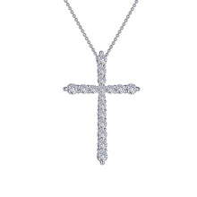 Load image into Gallery viewer, 1.06 CTW Cross Pendant Necklace-P0210CLP