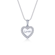Load image into Gallery viewer, Love Heart Necklace-P0274CLP