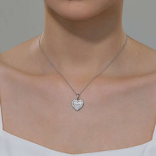 Load image into Gallery viewer, Love Heart Necklace-P0274CLP