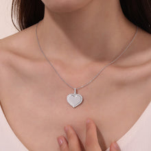 Load image into Gallery viewer, Fancy Heart Pendant Necklace-P0292CLP