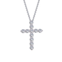 Load image into Gallery viewer, 1.87 CTW Cross Necklace-P2014CLP