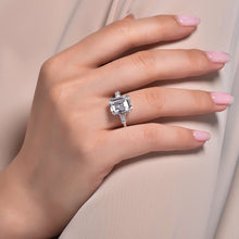 Load image into Gallery viewer, Classic Three-Stone Engagement Ring-R0184CLP
