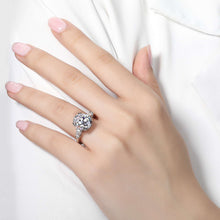 Load image into Gallery viewer, Classic Three-Stone Engagement Ring-R0205CLP