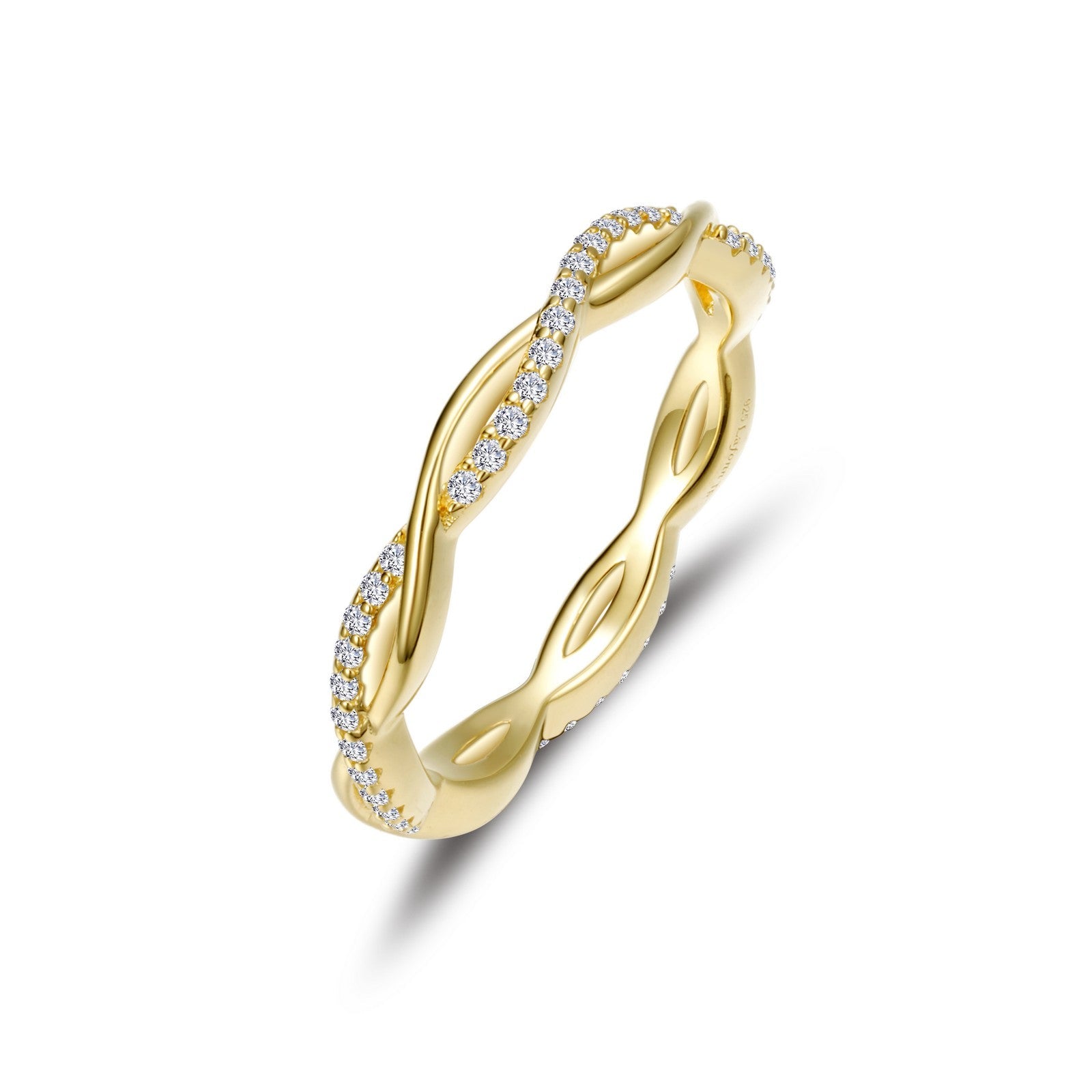 0.52 CTW Twist Wedding Band Lafonn