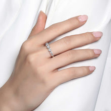 Load image into Gallery viewer, 7 Symbols of Joy Half Eternity Band-R0334CLP