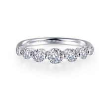 Load image into Gallery viewer, 7 Symbols of Joy Half Eternity Band-R0334CLP