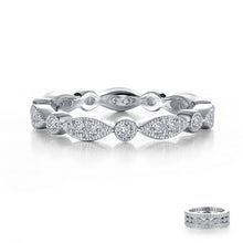 Load image into Gallery viewer, Stackable Wave Eternity Band-R0372CLP