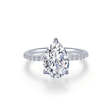 Load image into Gallery viewer, Pear-Shaped Solitaire Engagement Ring-R0483CLP