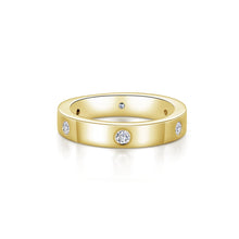 Load image into Gallery viewer, Invisible Set Eternity Band-R0490CLG