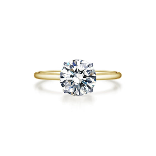 Solitaire Engagement Ring-R0494CLT