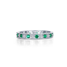 Load image into Gallery viewer, 0.85 CTW Alternating Eternity Band-R0505CEP

