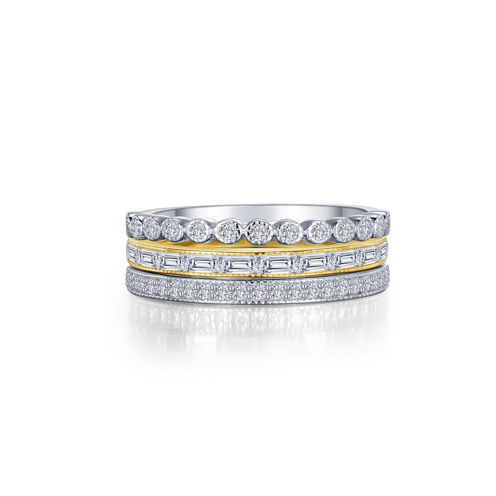 3-Piece Eternity Ring Set-R0507CLT