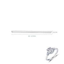 Load image into Gallery viewer, Criss-Cross Solitaire Ring-R0532CLP
