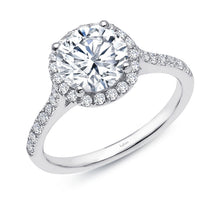 Load image into Gallery viewer, 2.51 CTW Halo Engagement Ring-R2010CLP