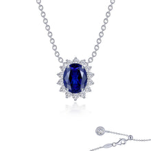 Load image into Gallery viewer, 3.35 CTW Halo Necklace-SYN024SP
