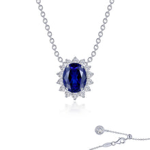 Load image into Gallery viewer, 3.35 CTW Halo Necklace-SYN024SP