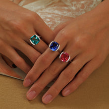 Load image into Gallery viewer, Fancy Lab-Grown Sapphire Ring-SYR010RP