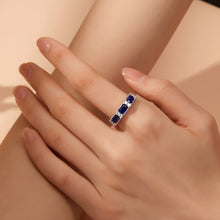 Load image into Gallery viewer, Fancy Lab-Grown Sapphire Ring-SYR017SP