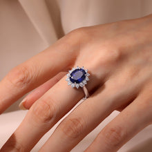 Load image into Gallery viewer, 3.1 CTW Halo Engagement Ring-SYR022SP