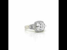 Load and play video in Gallery viewer, Stunning Engagement Ring-R0446CLP