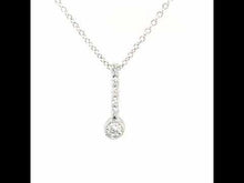 Load and play video in Gallery viewer, April Birthstone Love Pendant-BP003DAP